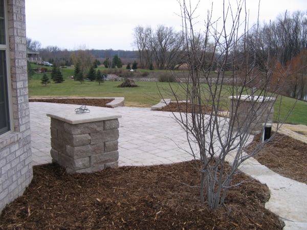 Mequon Backyard Patio Installation with Pavers